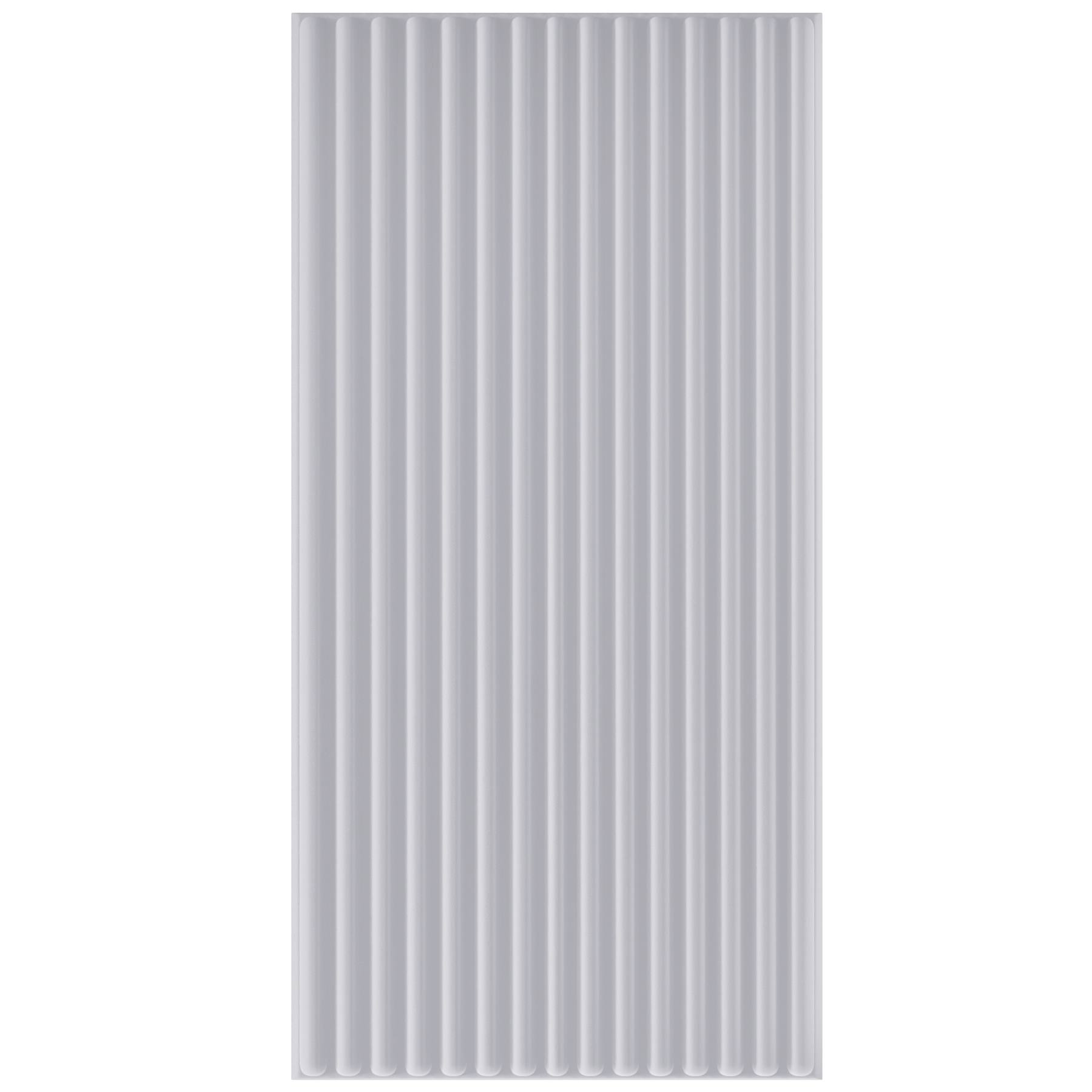 Panel dekoracyjny ścienny XPS 3D LINE ROLL A 100×50 cm white Marbet Design 4 szt.