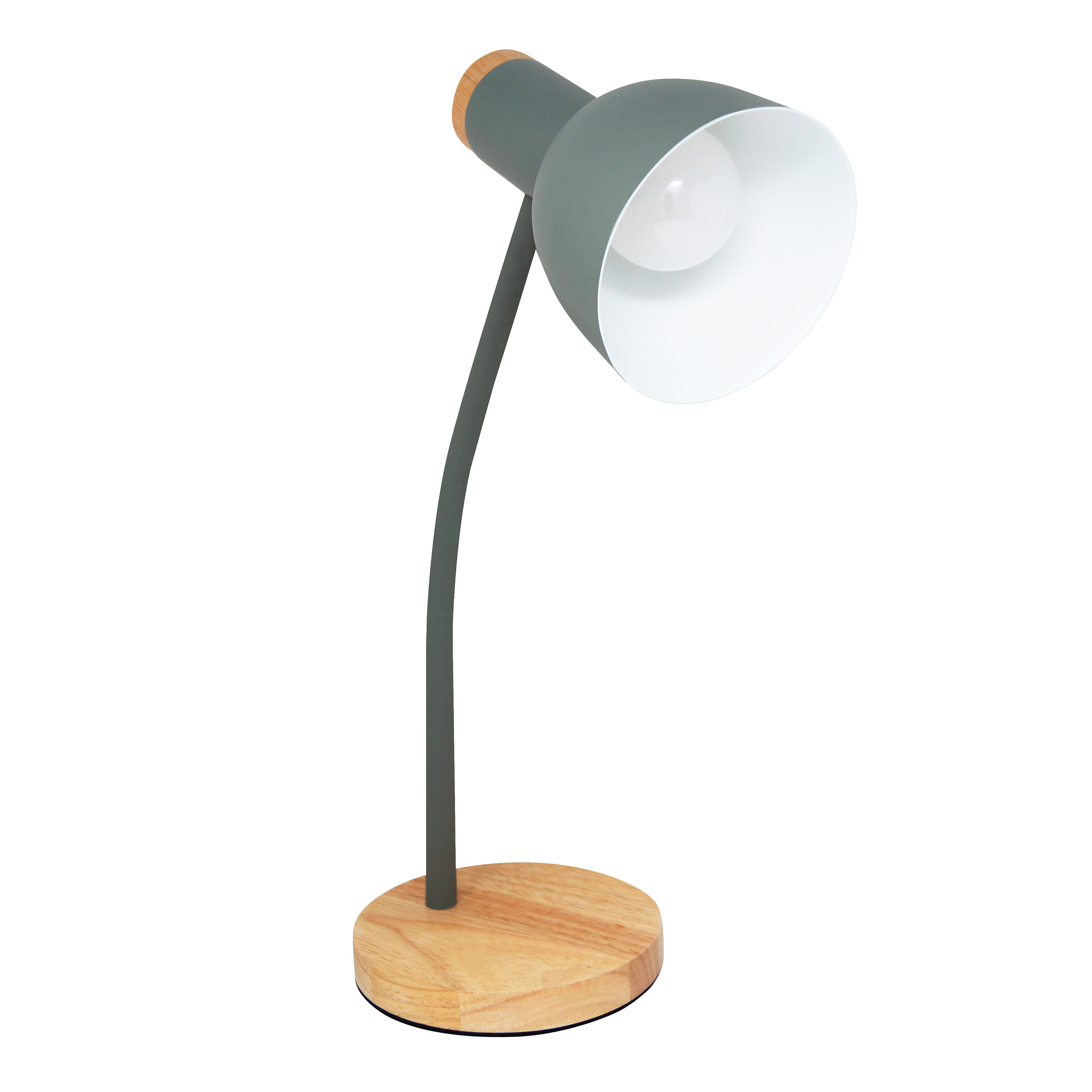 Candeeiro Pohesi, ferro, verde, A.40 cm INSPIRE, E27 - 2