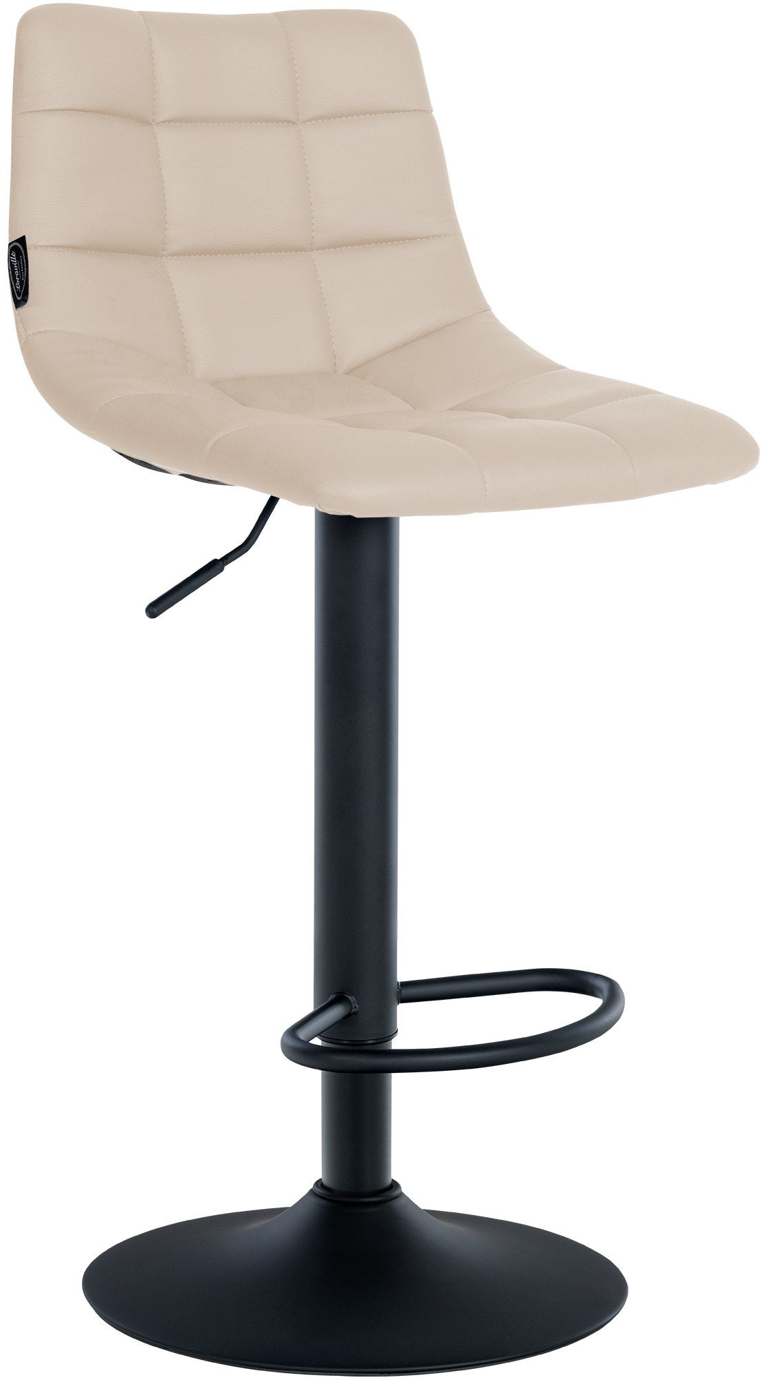 Redlife Set Di 2 Sgabelli Da Bar Girevoli In Ecopelle Marrone - Altezza 74,9 Cm Con Schienale E Poggiapiedi, Per Isola Cucina E Bancone