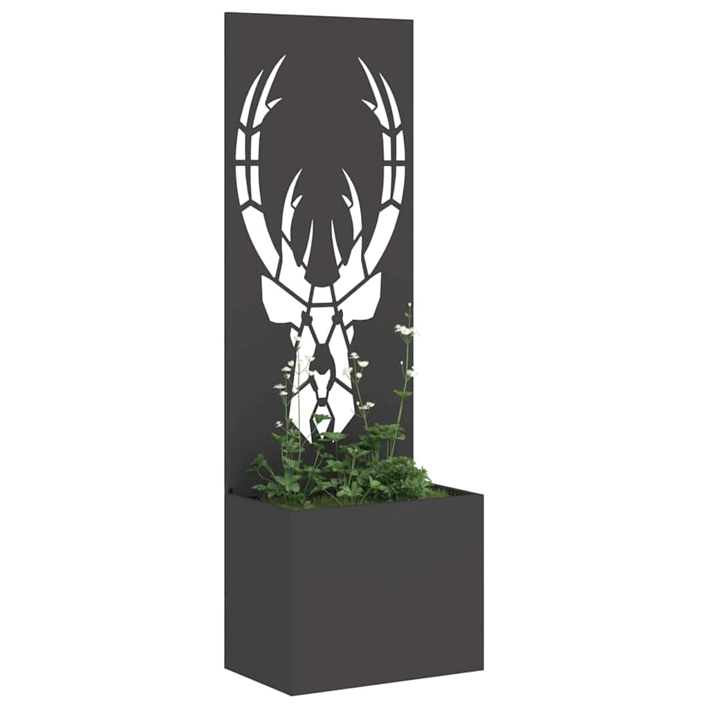 Écran de confidentialité de jardin Noir 50 x 150 cm vidaXL - 4