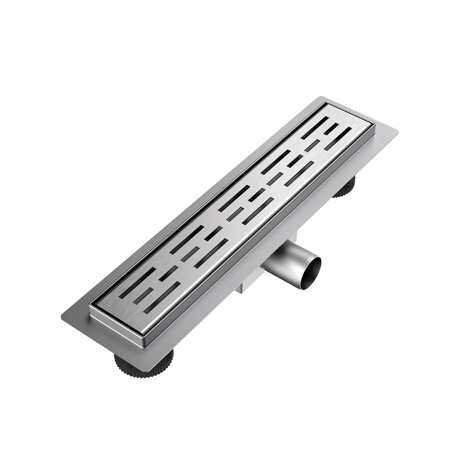 EMKE Caniveau de douche en acier inoxydable, siphon de douche drain de ...