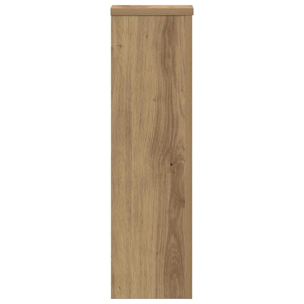 Supports pour plantes 2 pcs chêne artisanal bois d'ingénierie - 4