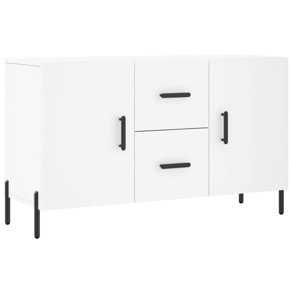 Scaffale Tojo Modulo Base Con Ante | Legno MDF Bianco 76x32x38 Cm | Portata 20 Kg Per Modulo | Espandibile | Design Award 2012/13