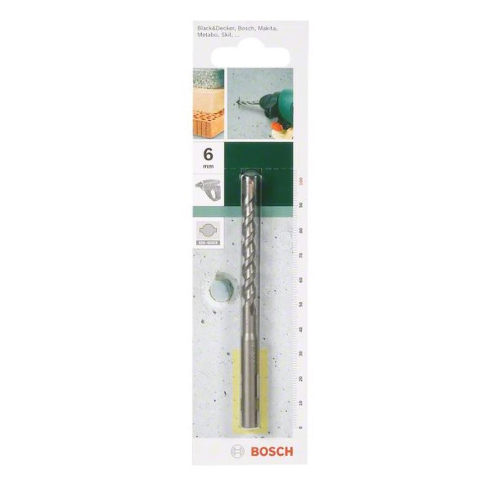 Wiertło do betonu Bosch SDS-Quick 8 mm 120 mm Srebrny wytrzymały