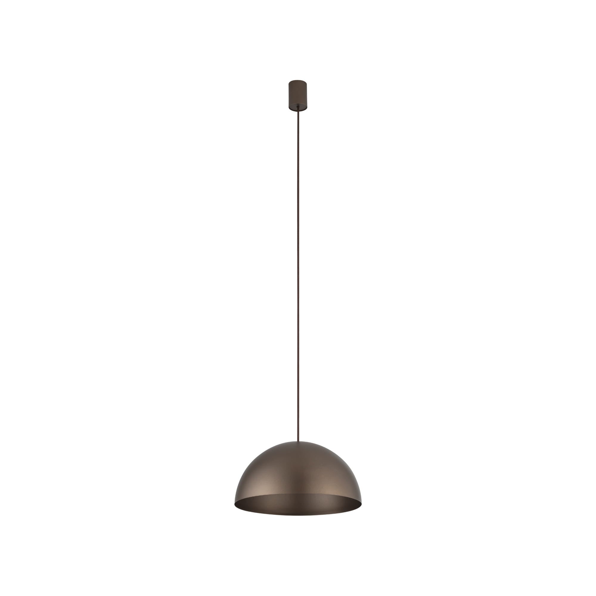 Lampa wisząca Hemisphere czekalodowy satynowany 1xGX53x12W nowoczesna wym: 125 x 33 x 33 cm metal Nowodvorski Lighting