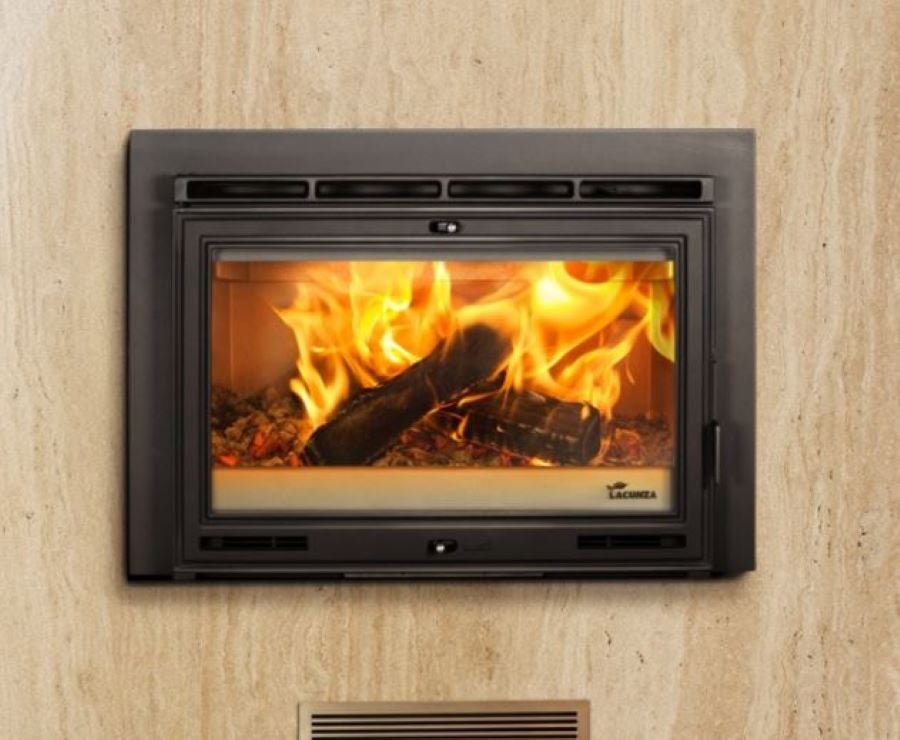 Lacunza  Bricosol, Chimenea Insertable A Leña Modelo Sarria 20 C/Ais De , Leroy Merlin