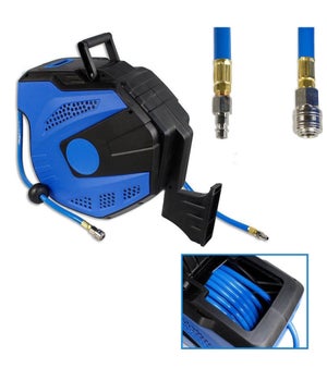 AREBOS Avvolgitubo Aria Compressa Avvolgitubo Automatico A Tamburo 20 M 27125074 - Foto 3