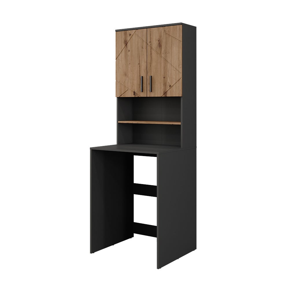 Vicco Zestaw szafek pod pralkę Irma, Antracyt/złoty dąb, 68 x 88.5 cm 2 części