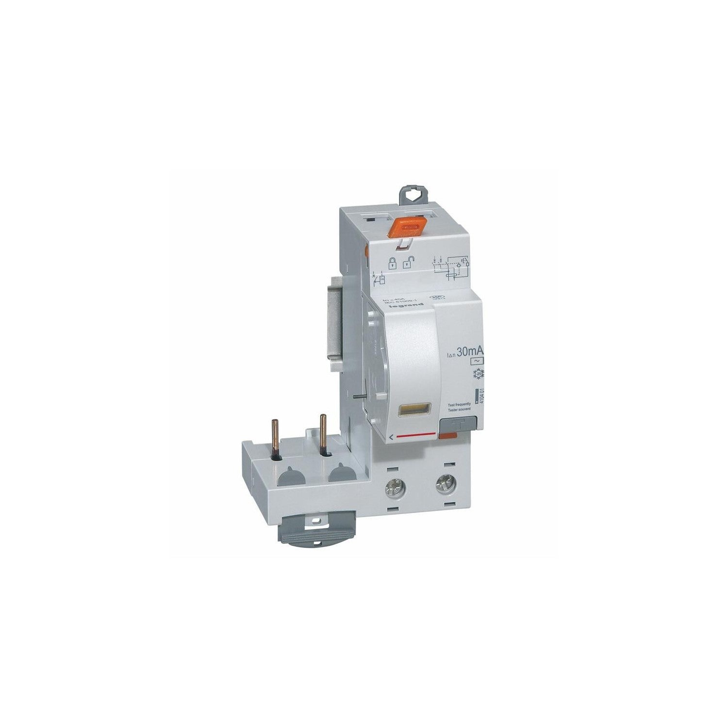 Bloc différentiel adaptable DX3 2P - Type AC - 40A - 2
