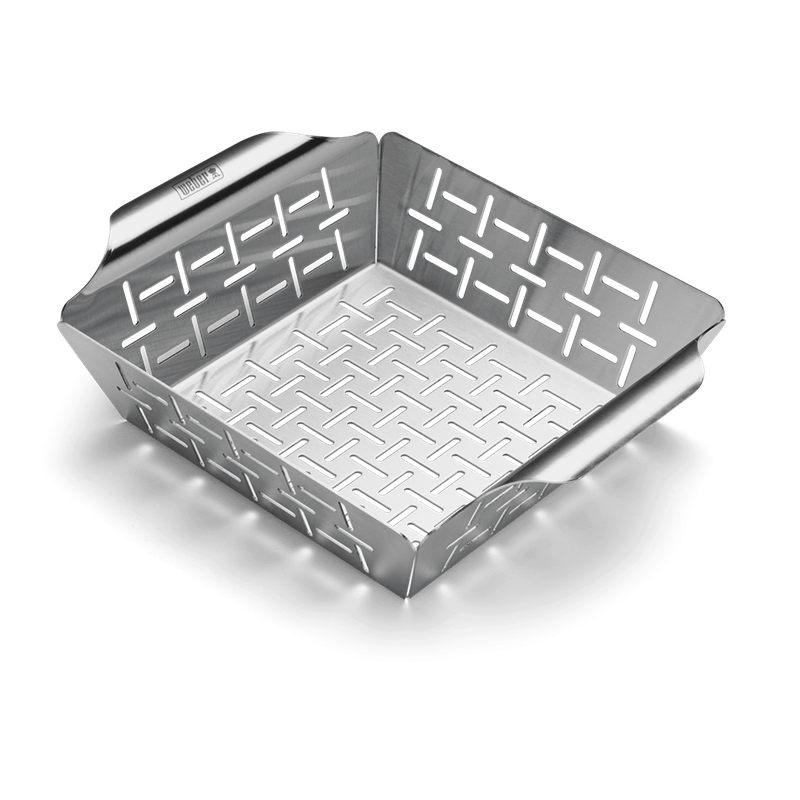 Panier à légumes Weber - pour barbecue - Deluxe - 6,35x19,05x23,88cm - 6