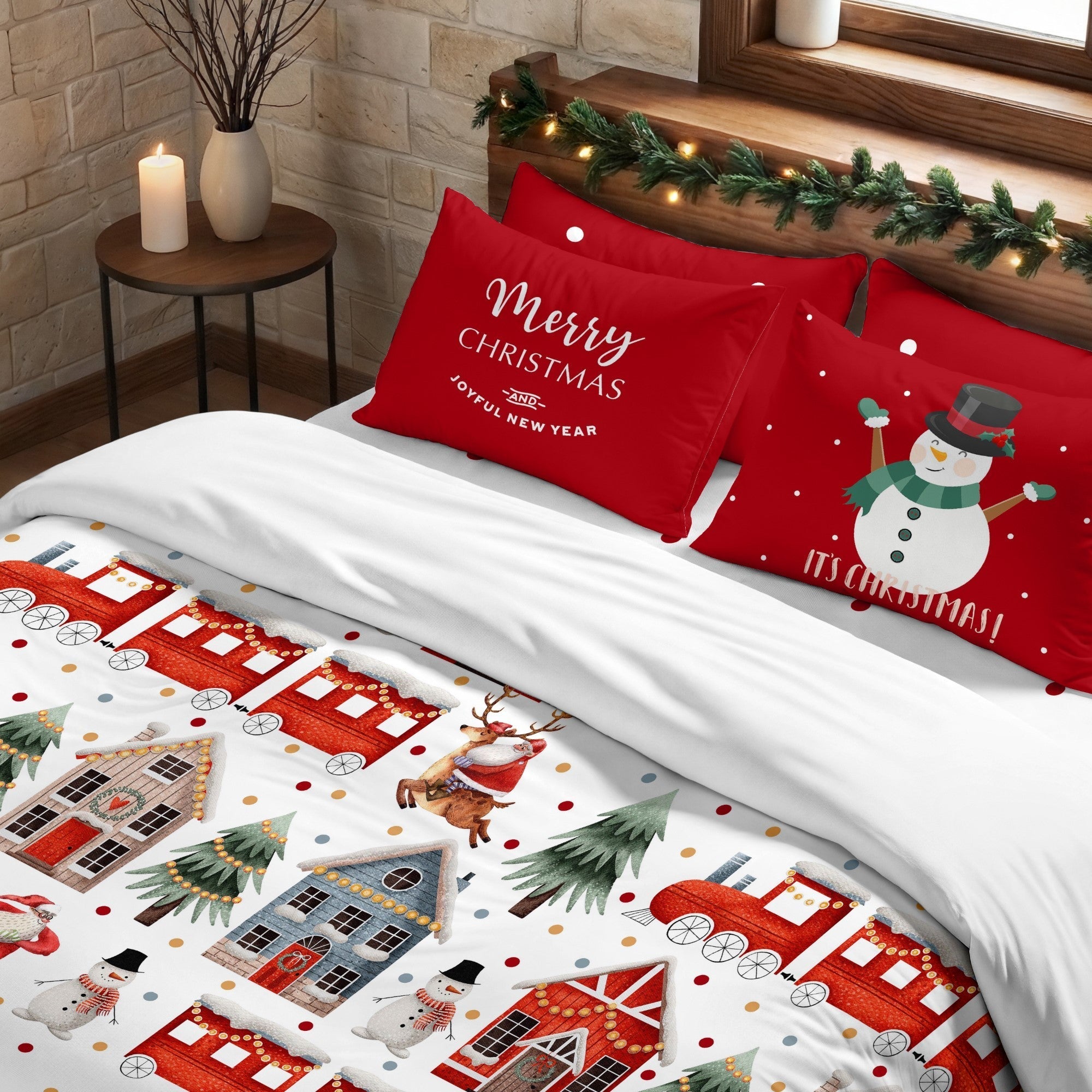 Copripiumino con bottoni a pressione Laponia 12 260x240 cm - 5