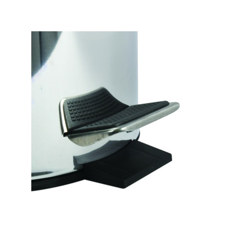 Poubelle à pédale Inox 20L Miroir MSV - 3