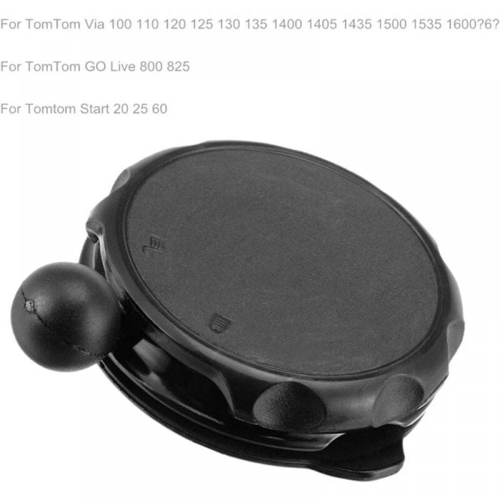 Support de Montage de Ventouse de Voiture pour Tomtom Start 20 25 60 série Via GPS Accessoire Support de Montage de Voiture Noir - 5