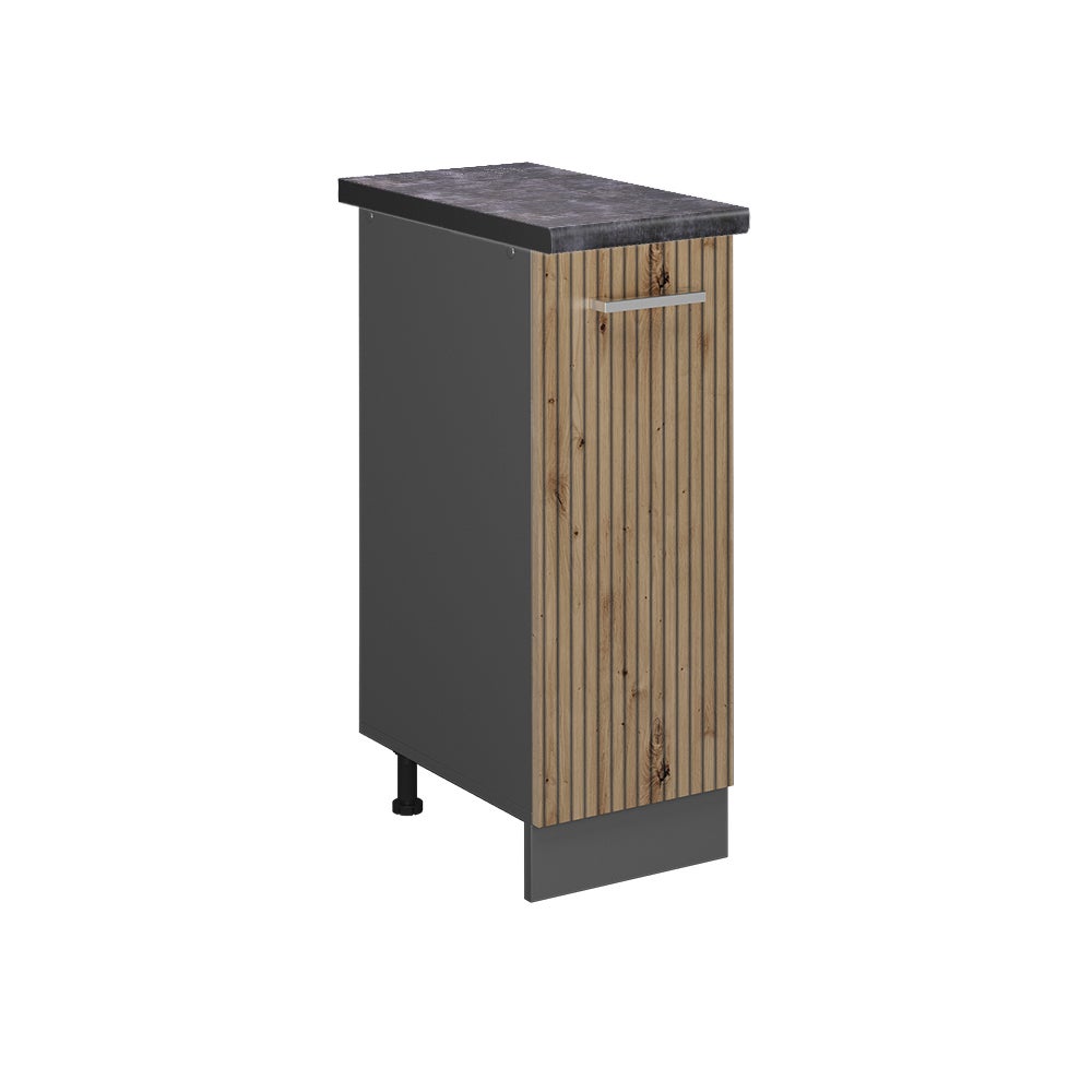 Vicco Szafka apteczna R-Line, Dąb rzemieślniczy, 30 cm , BP Antracyt