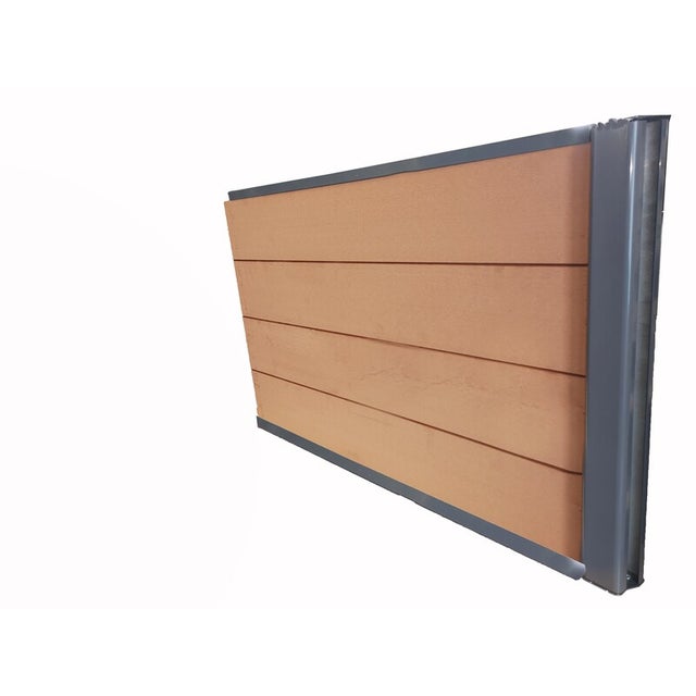 Kit extension complet pour clôture composite 1,50 ML x 1,80 H (3 coloris) - Brun rouge, 180 cm, 150 cm
