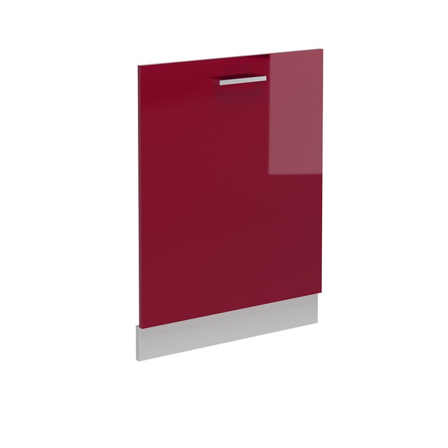 Vicco Façade R-Line, Rouge brillant, 60cm sans PT