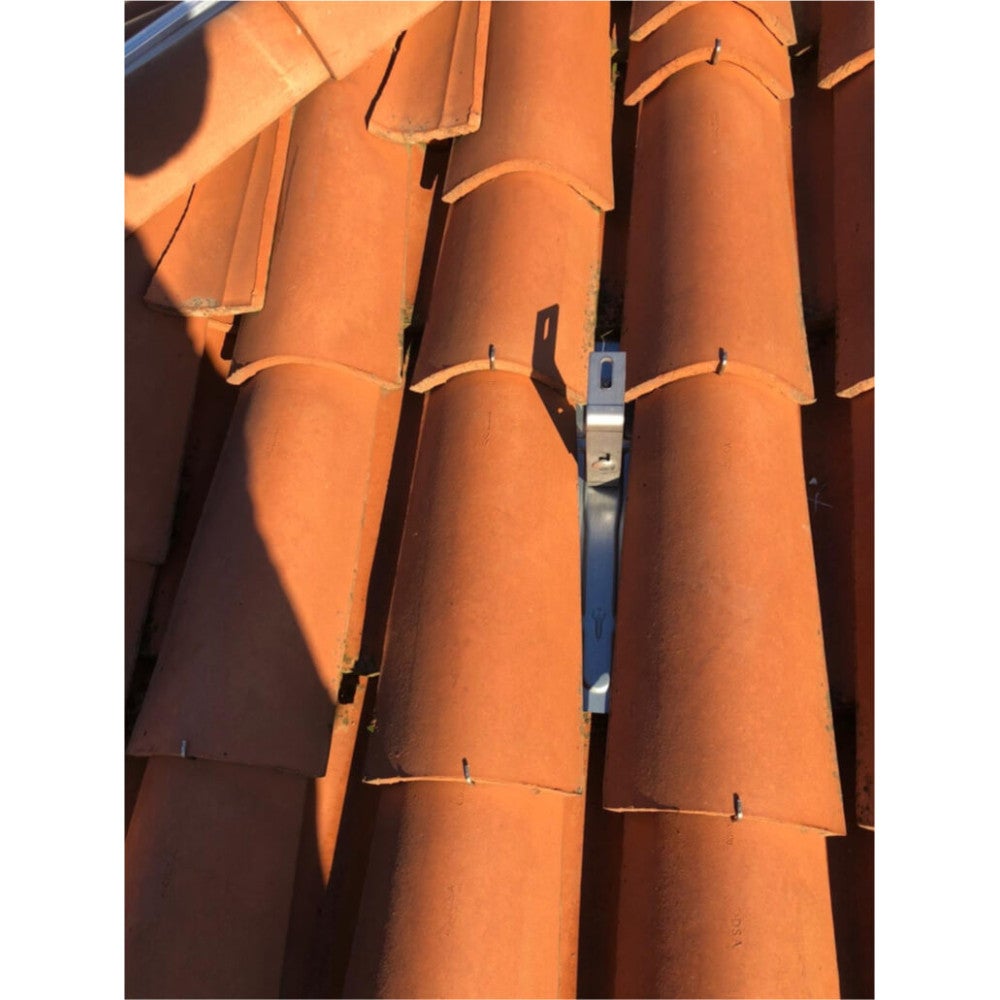 Support pour toits en tuiles - fixation universelle pour solaire thermique et photovoltaïque - 6