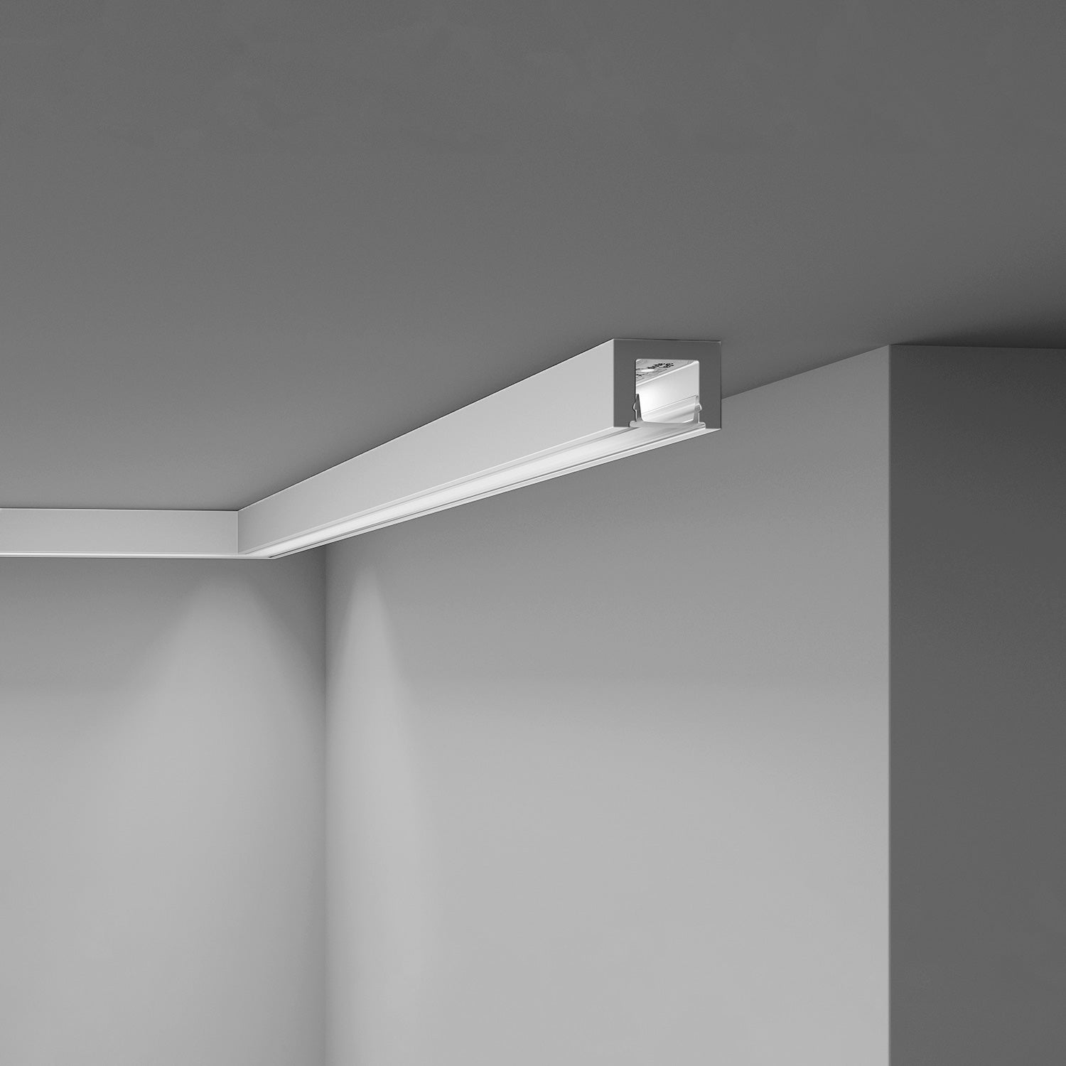 Cornisa WALLSTYL IL12 Moldura decorativa Perfil de estuco 2 m - 7