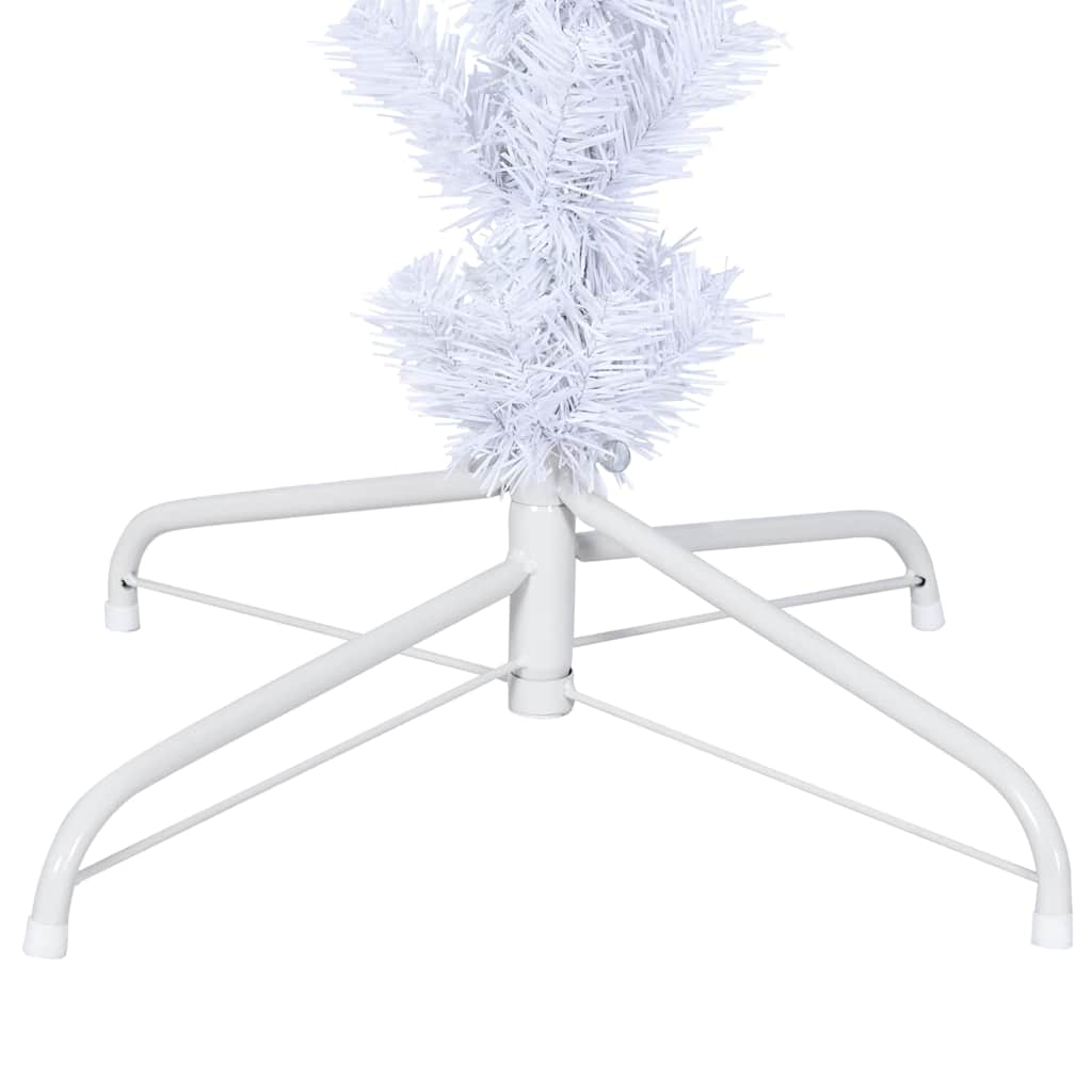 Maison Exclusive - Albero di Natale Artificiale Capovolto con Base Bianco 210 cm - 6