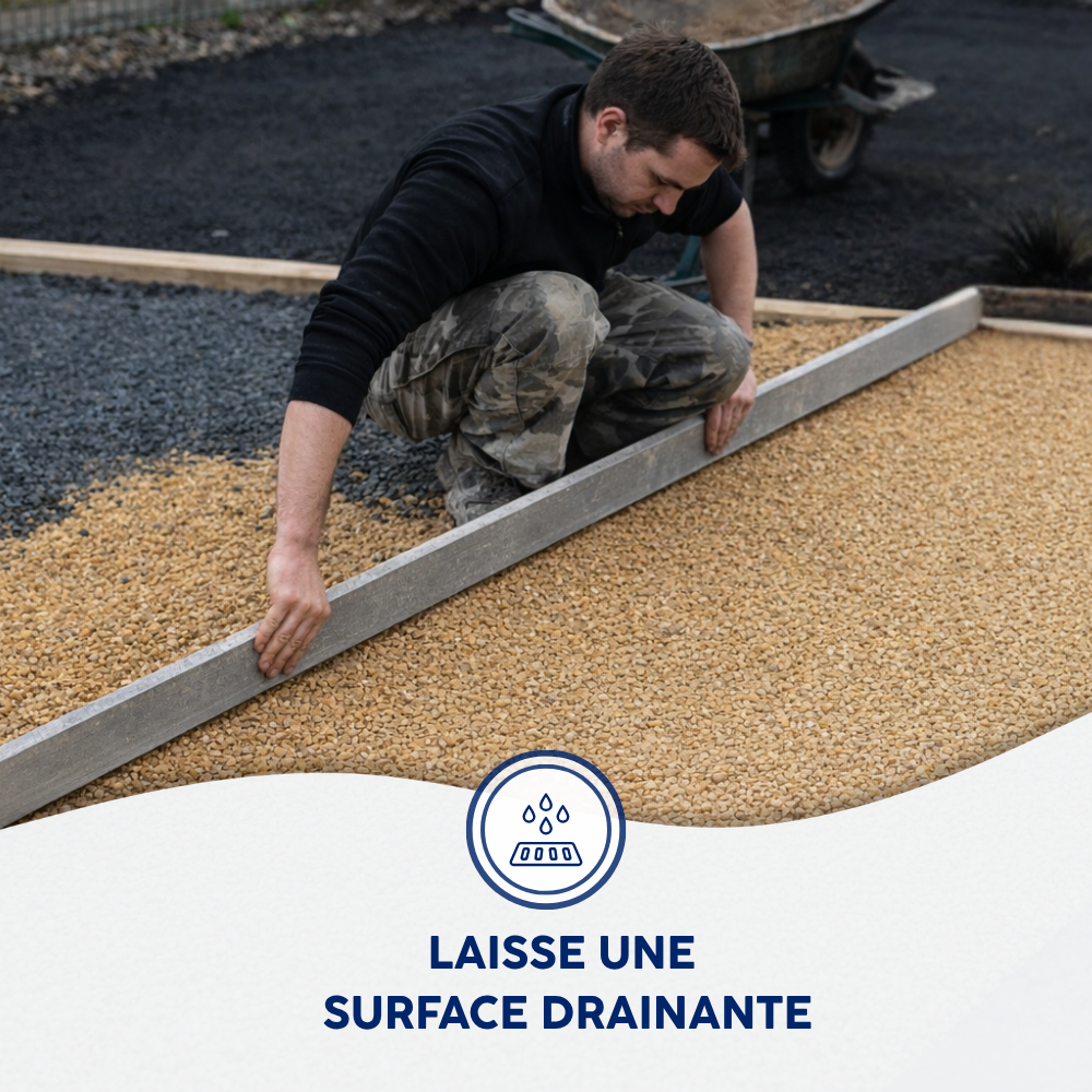 Moquette de pierre sol drainant Kit de 1 Kg - DECOP30 - MATPRO - 3