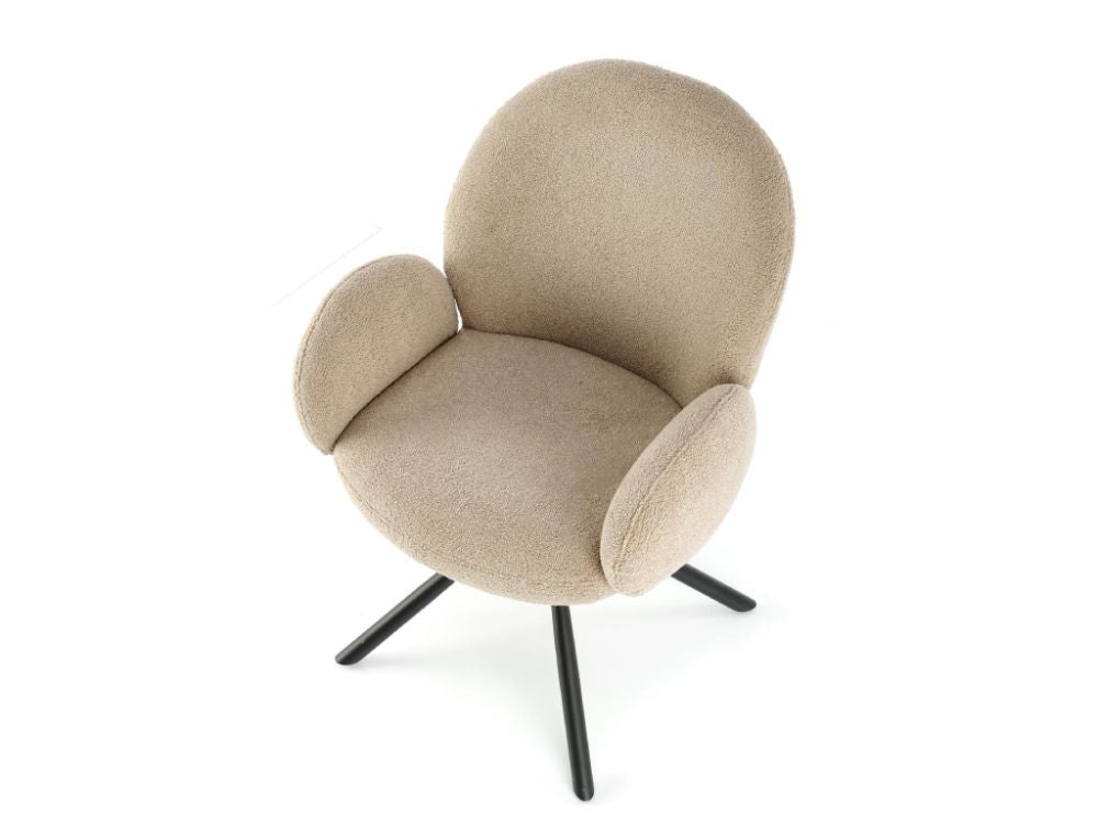 Krzesło tapicerowane K498 cappuccino