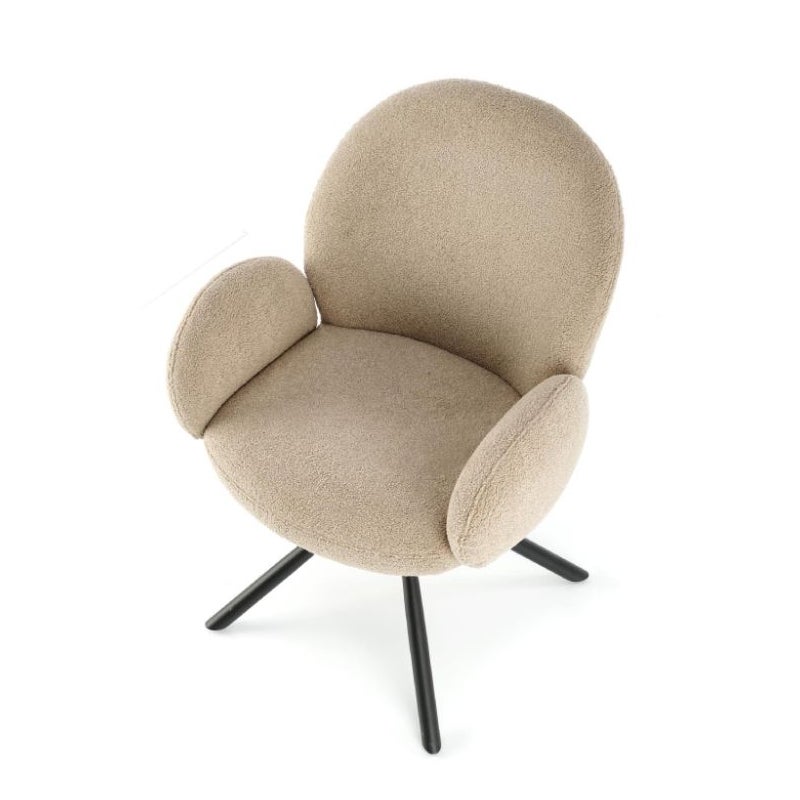 Krzesło tapicerowane K498 cappuccino