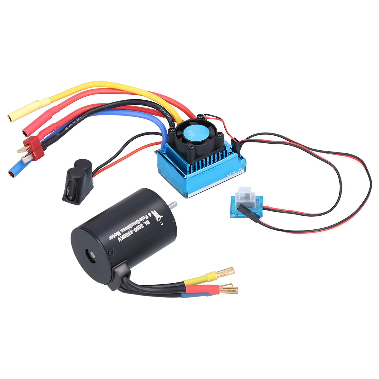 Moteur Brushless Étanche 3650 3500KV Pour RC - Sensorless - Moteur Électrique De Voiture/Truck (Neuf)