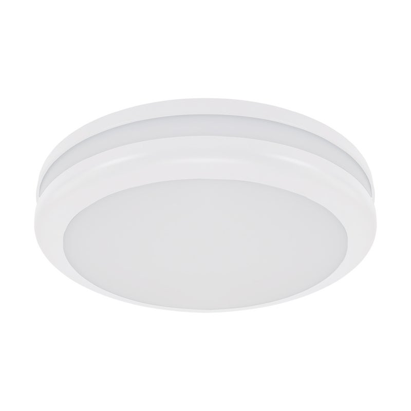 Plafon zewnętrzny Birma biały 2xE27x18W IP54 wym: 9,8 x 30,5 x 30,5 cm tworzywo sztuczne Struhm