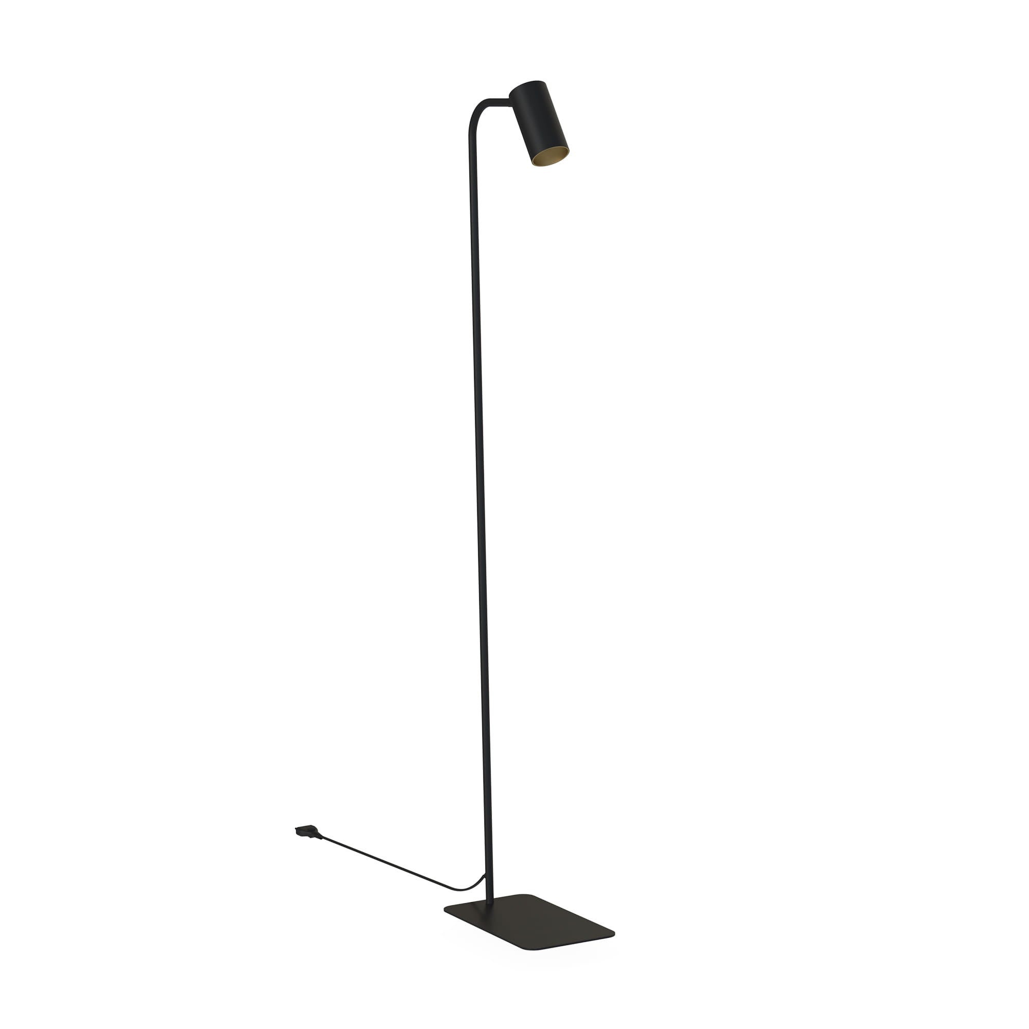 Lampa podłogowa stojąca Mono czarna 1xGU10x10W wym: 130 x 24 x 27 cm metal Nowodvorski Lighting