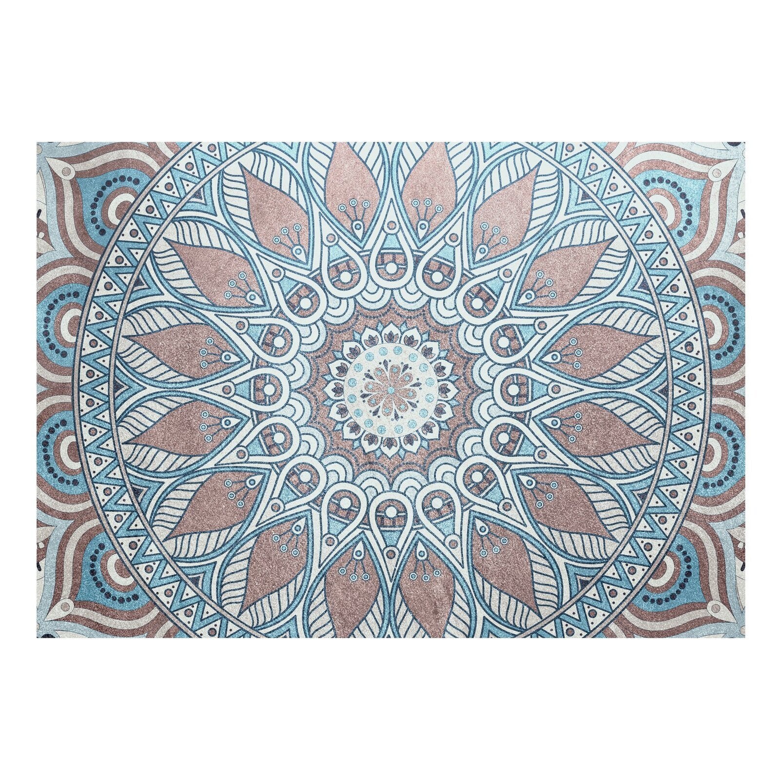 Papier peint cercle oriental - 350 x 245 cm - 2