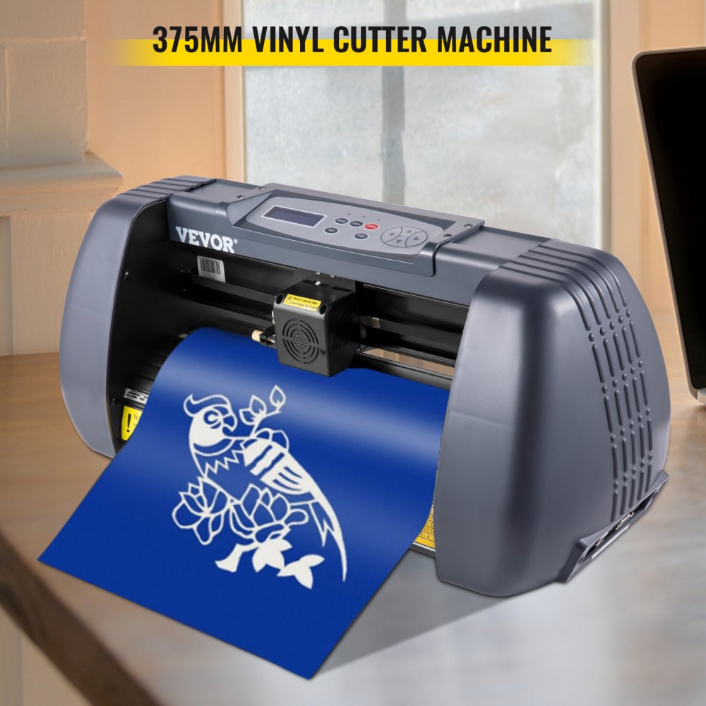 Plotter de Decoupe Vinyle VEVOR 375 mm Machine avec Logiciel de Signmaster, Traceur Coupeur Imprimante de Coupe de Precision, Coupe-Vinyle - 3