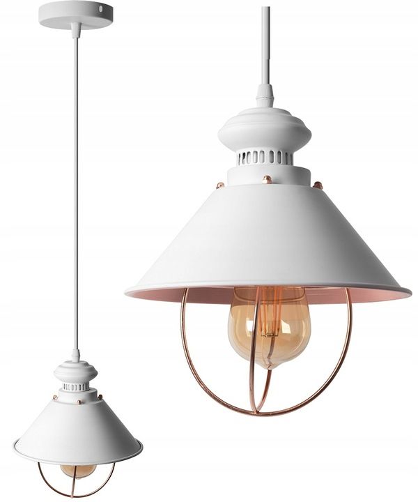 Lampa Sufitowa Wisząca Toolight App103-1Cp Linz Biały