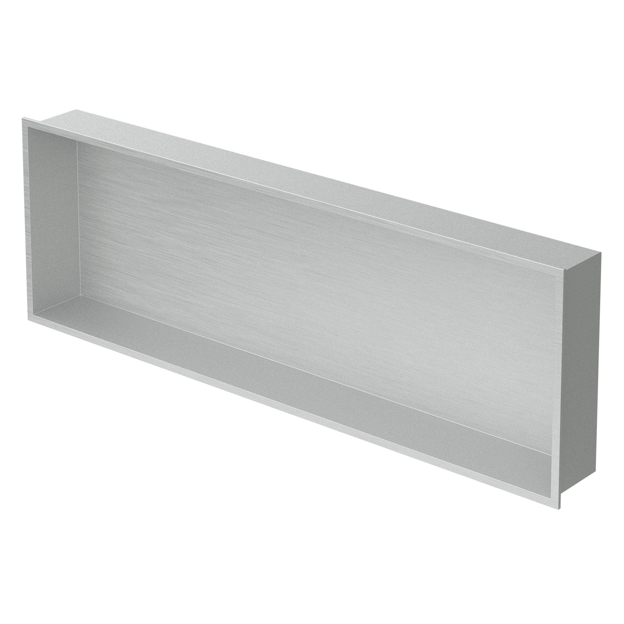 Étagère De Niche De Douche En Acier Inox 30x30x10 Cm - Insert Mural Imperméable, Design Moderne, Facile à Installer