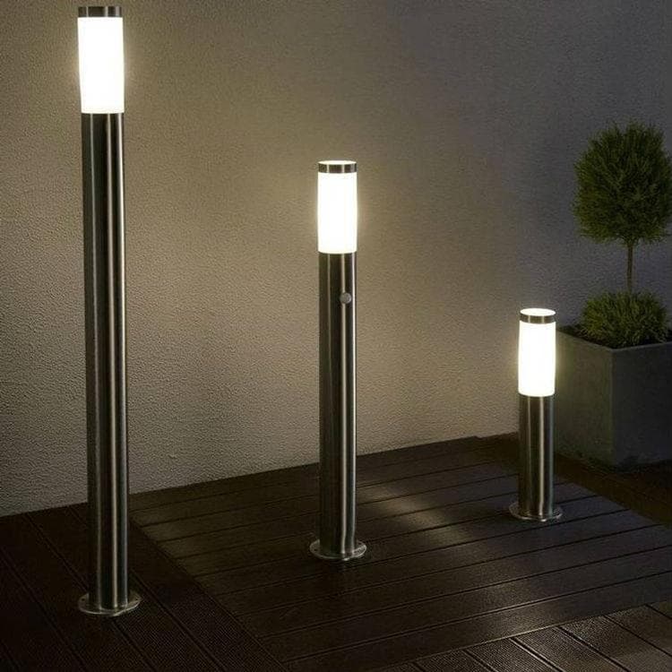 Lampa zewnętrzna BRILLIANT Chorus ze stali nierdzewnej | 1x A60, E27, 20W, odpowiednia do zwykłych żarówek (brak w zestawie) Skala A ++ do E | Cl - 3