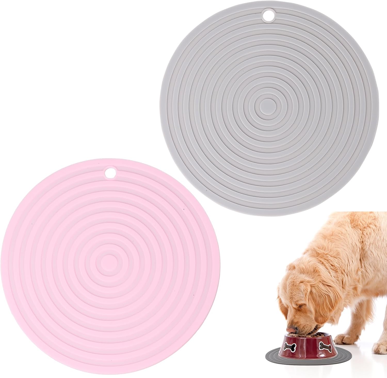 TraderPlus Lot De 2 Manchons Antidérapants Silicone Pour Poêles En Fonte - Protection Chaleur Jusqu'à 230°C