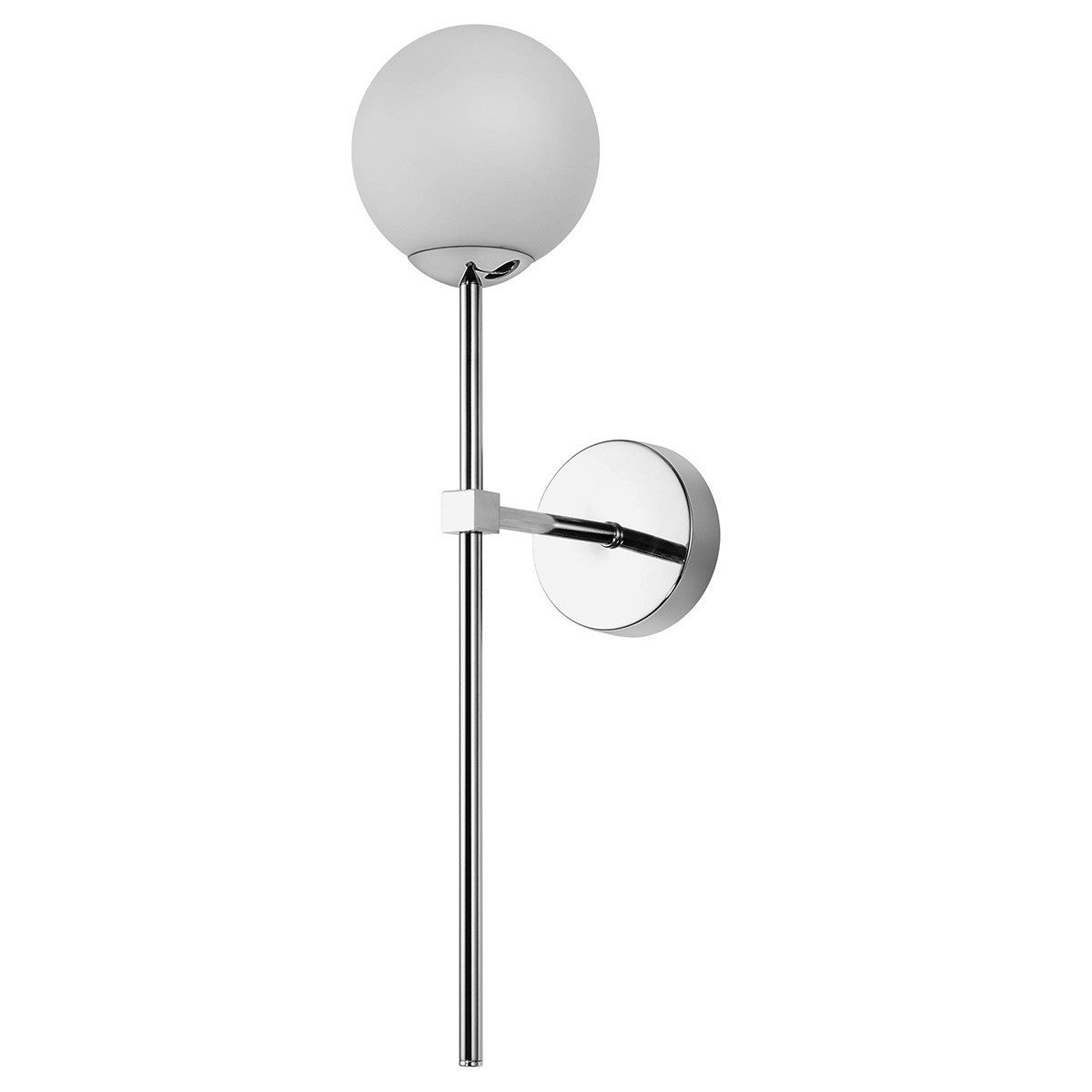 Kinkiet PIRULETA chromowany 1xG9x5W wym: 49x20x20 cm IP44 Light Prestige