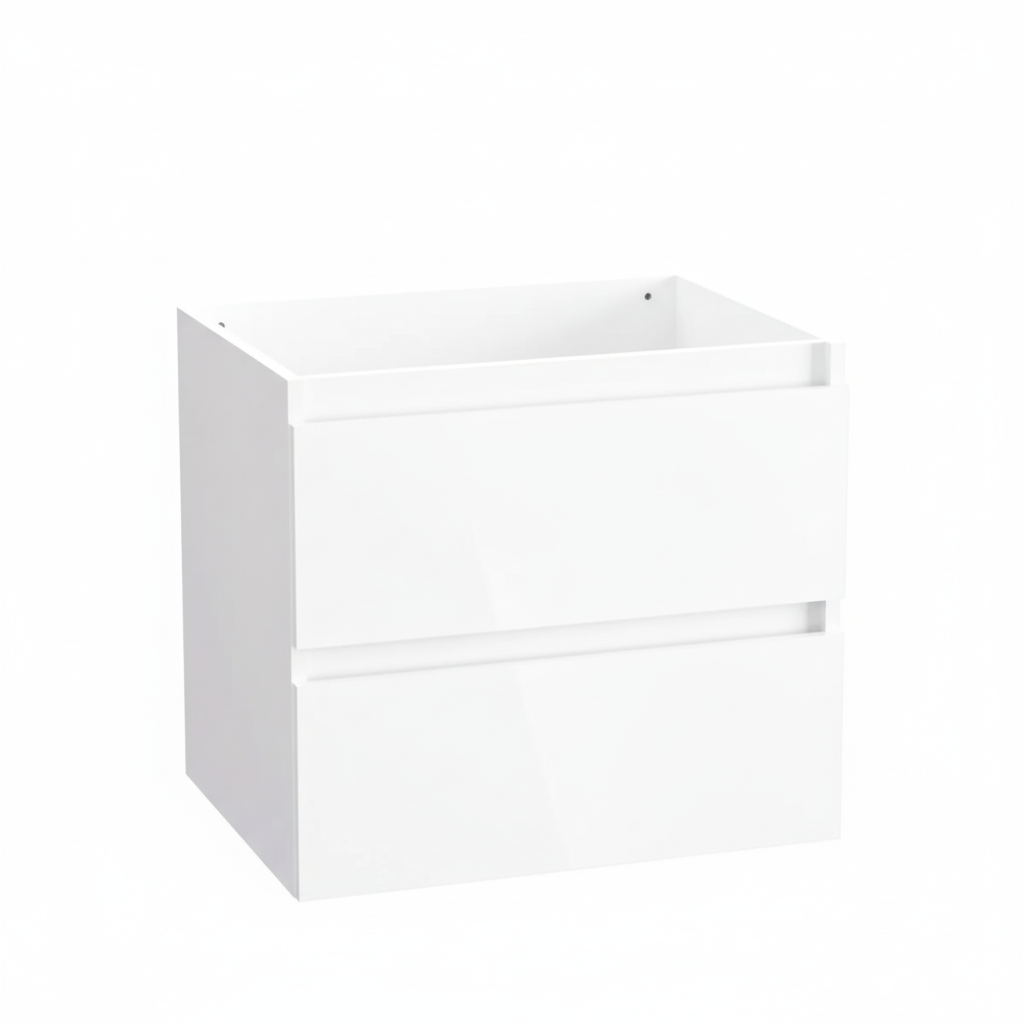 Szafka pod umywalkę ARCO 60 cm biały połysk