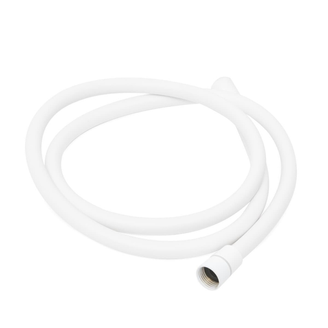 Flexible de douche SAT B-Way avec blocage anti-giratoire SATBSHPBWB blanc mat