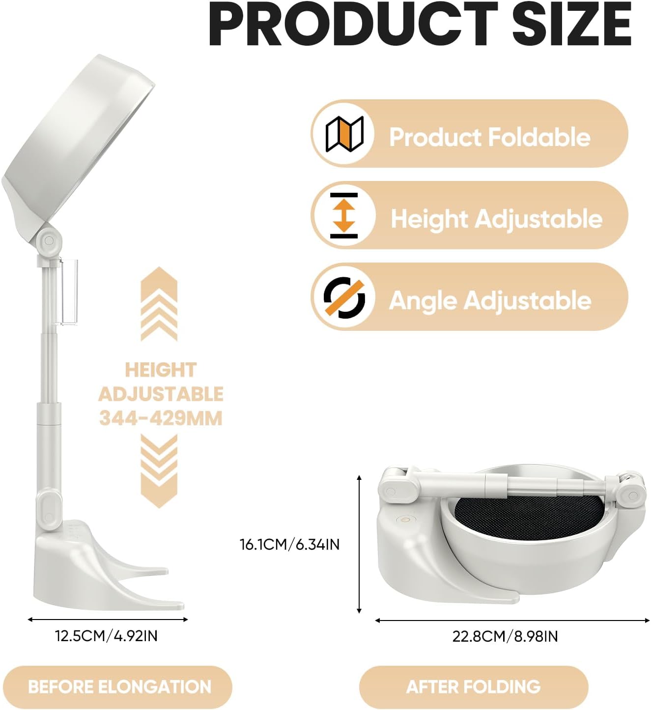 Cappa Da Cucina Portatile USB | Aspirazione 3200 RPM | Silenziosa E Ricaricabile | Per Camper, Campeggio E Piccoli Spazi