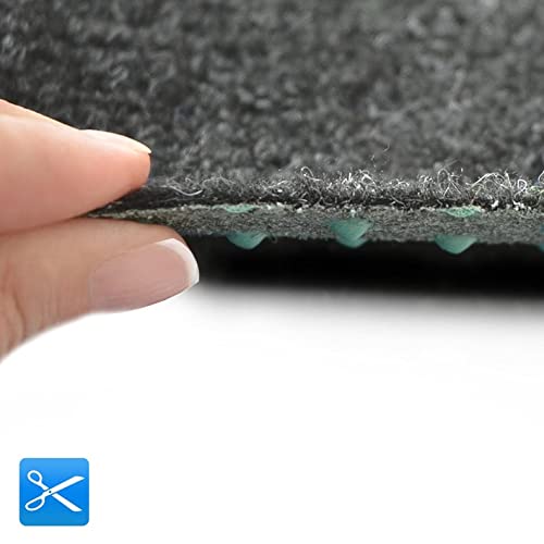 Rouleau de Gazon Synthétique Pelouse synthétique Farbwunder Pro Noir 100 x 350 cm - 5