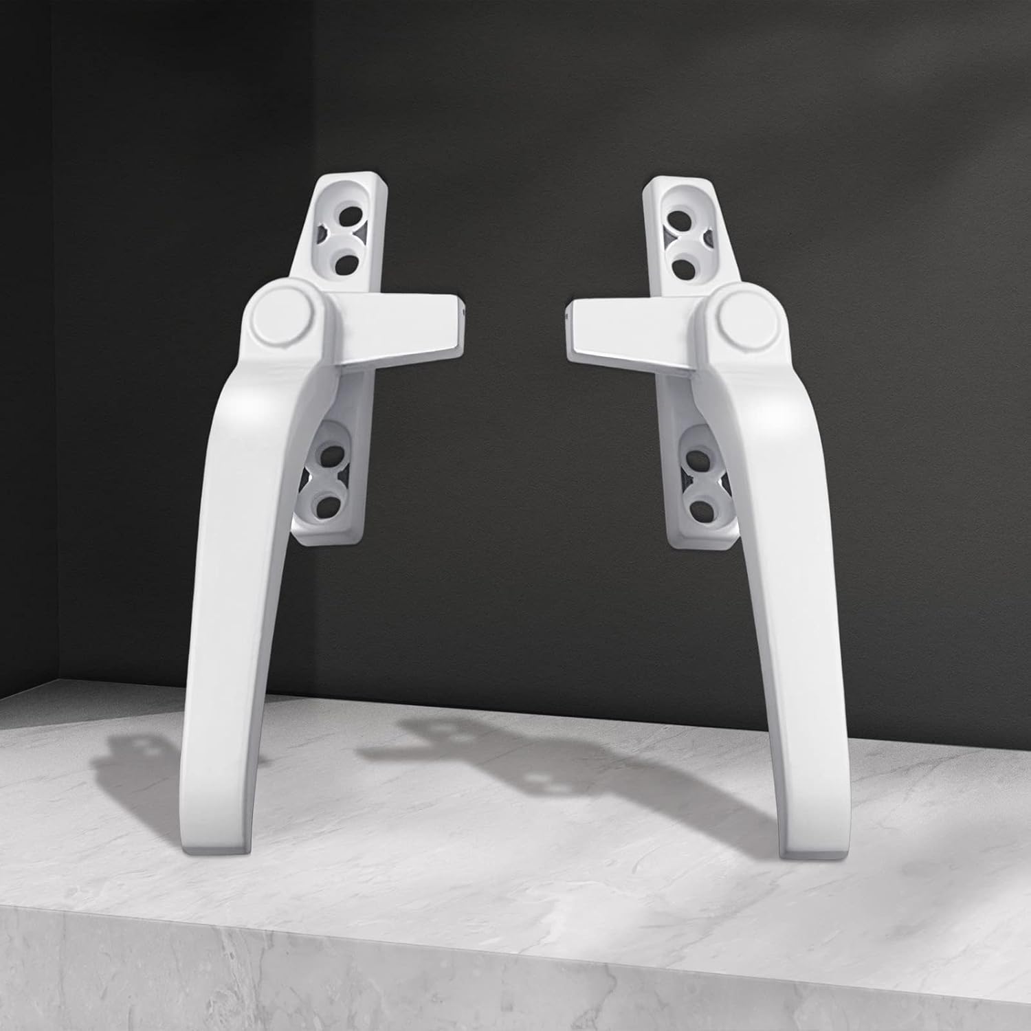 Poignée de Fenêtre Universelle - Remplacement avec Serrure, Adaptée aux ...