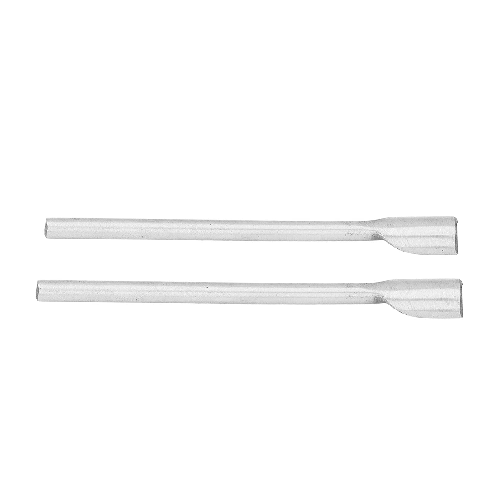 Zestaw 2 półokrągłych narzędzi do cięcia skóry ze stali do paska (10 mm)