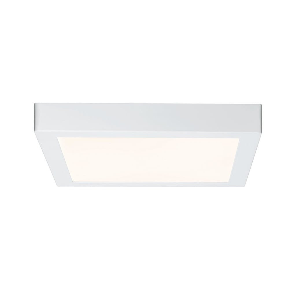 Plafon Lunar kwadratowy biały LED 17W 3000K 1 wym: 30 x 3,8 cm IP20 tworzywo sztuczne Paulmann