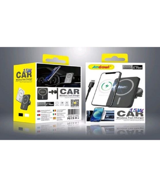 UGREEN MagSafe Caricatore Da Auto Wireless 2 In 1 Caricabatteria Da Auto Wireless Magnetico UGREEN MagSafe Caricatore Da Auto Wireless 2 In 1 Caricabatteria Da Auto Wireless Magnetico