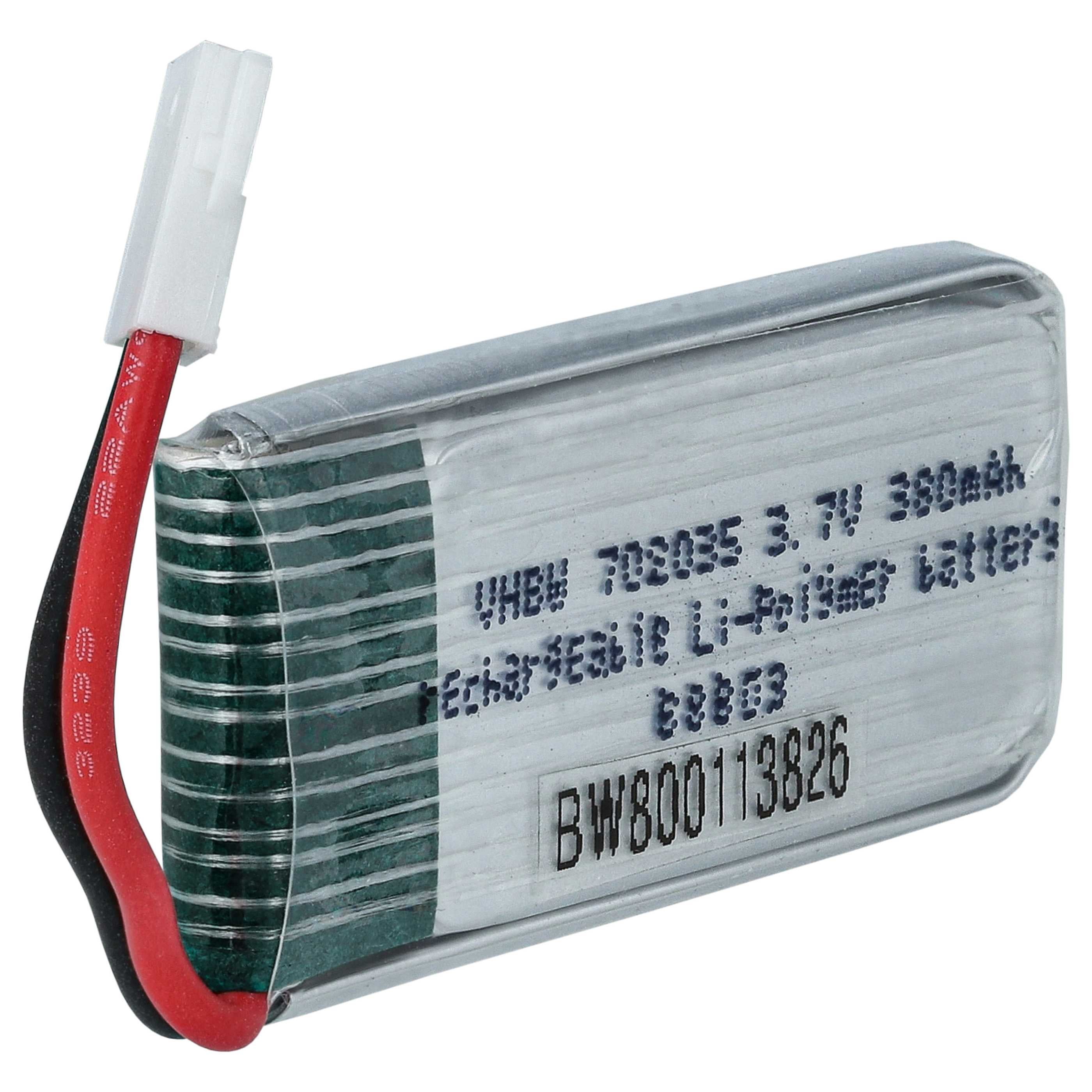 Batterie Li-Po 3.7V 390mAh Pour Drone Top Selling 310B X6 Quadrocopter, Neuve
