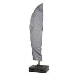 Hespéride Copertura Protettiva Per Ombrellone Decentrato – L 257x70x40 Cm, Poliestere Grigio, Modello Hambo