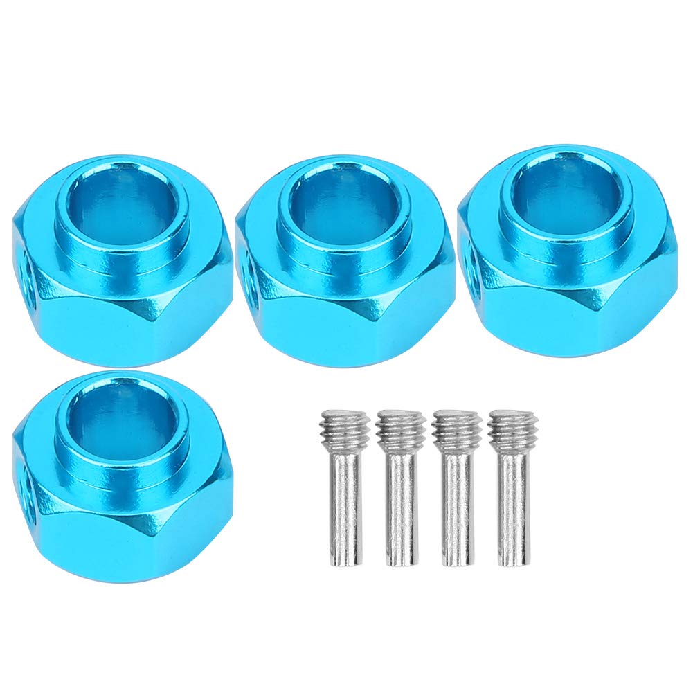 4x Adattatori Mozzo Ruota 12mm Prolunga 20mm Per RC Crawler 1/10 SCX10 D90 – Nero