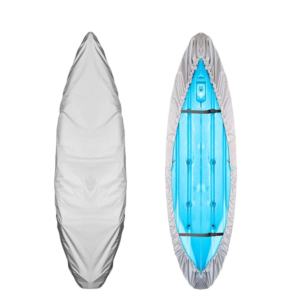 Housse Étanchéité UV Pour Kayak/Canoë 3,1 M Gris - Protection Complète Imperméable Anti-Poussière Et Anti-Déchirure Avec Fermeture Éclair