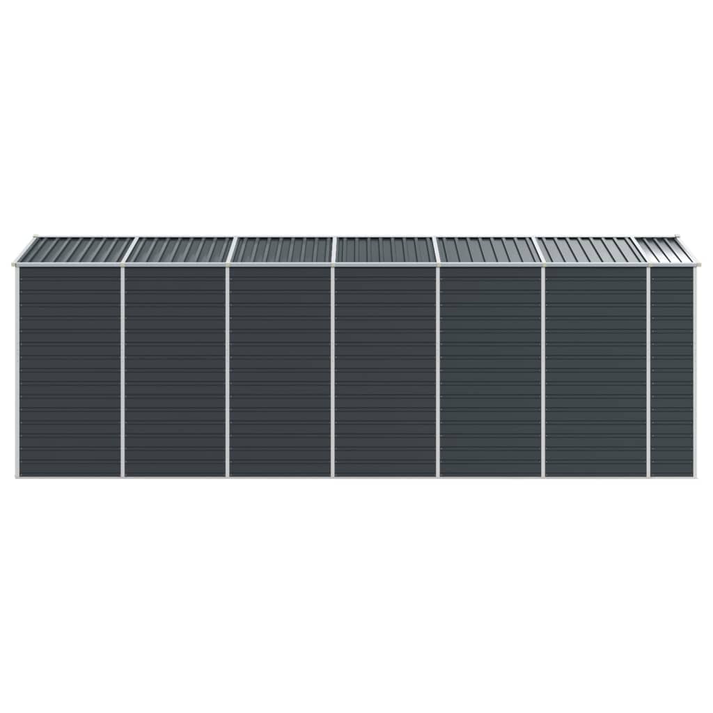 Maison Exclusive - Abri de jardin anthracite 191x555x198 cm acier galvanisé - 6