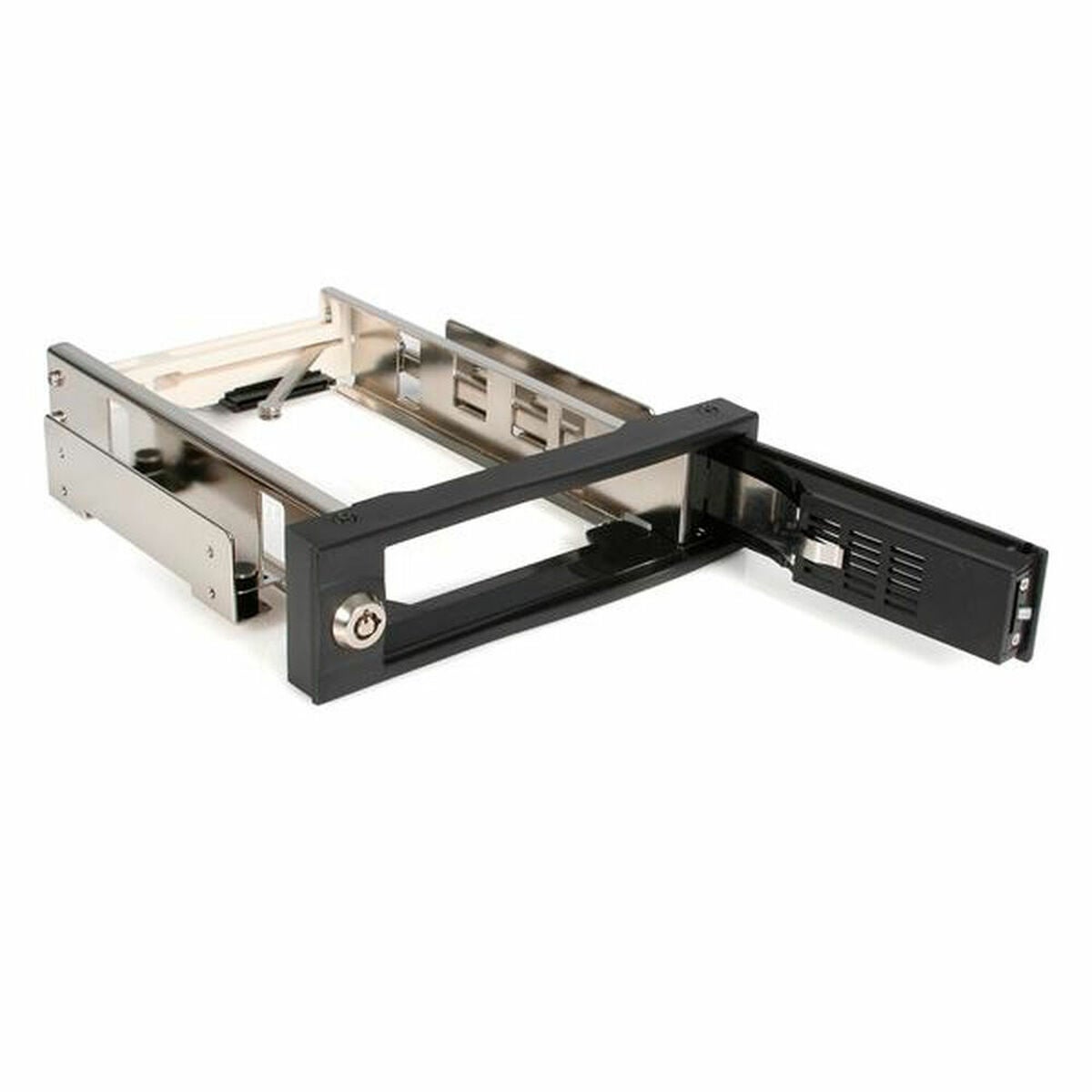Startech Rack Móvil para Disco Duro HDD SATA de 3,5" Pulgadas sin Bandeja Bahía de 5,25" - Imagen 3